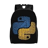 QIOEURYU Mochilas Ocio Al aire libre Python Programadores Viajes Hombres Mujeres Escuela Laptop Mochila Desarrollador Codificador Estudiante universitario Mochilas Regalos de vacaciones