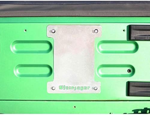 Steinjager J0046866 - Raw Spare Tire Carrier Delete Plate