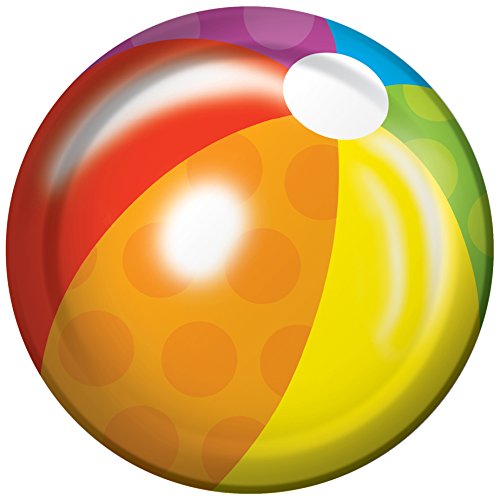 Creative Converting 8 Count Paper Dinner Plates, Water Fun