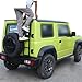 Protective Frames Compatible for Suzuki Jimny JB74 Car Rear Door Tailgate Ladder for Suzuki Jimny 2019-2021 Exterior Accessories