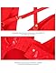 comeondear Wetlook Kleid für Damen Dessous Unterwäsche Frauen Negligee Große Größen Minikleid Kurz Partykleid Elegant Bodycon Dress Lackleder-rot,XXL