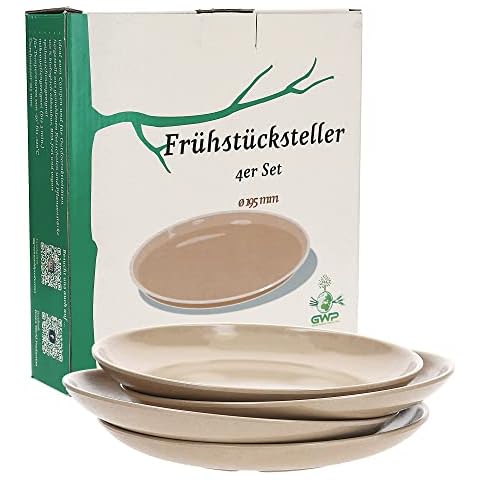 Green World Production Reishülse Teller 20 cm 4er-Set Cover