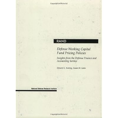 Defense Working Capital Fund Pricing Policies