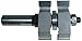 Magnate 9025R Stile/Rail Router Bits - 1" to 1-3/8" Material - Tongue & Groove Profile; Rail Cut
