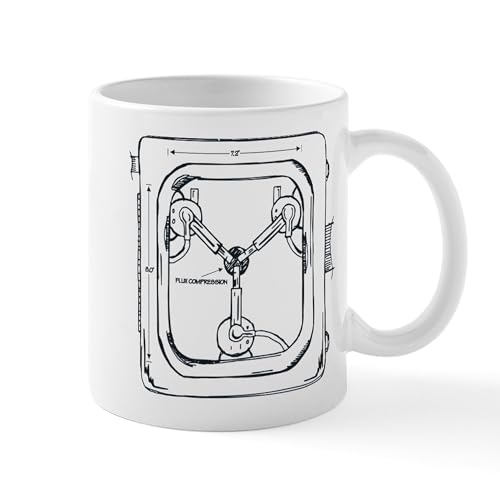 CafePress Flux Capacitor 11 Oz Ceramic Mug 11 oz (325 ml) Ceramic Coffee Mug