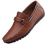 ❤️❤️Extremadamente durable, un par de Zapatos Oxford Hombre que se pueden usar durante largos períodos de tiempo nunca estarán desactualizadas.zapatos de cordones hombre zapatos de cuero suaves comodos sandalias sandalias para mujeres zapatos de cuero hombre Zapatos Comodos Oxford de Cordones para Hombre - Zapatos Formal Derby Cuero de Imitación Hombre, Conveniente para Todas Las Estaciones