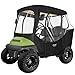 10L0L 2 Passenger Golf Cart Driving Enclosure for Club Car DS and Precedent Model, 4-Sided Clear Window 600D Rain Cover All Weather Windproof Waterproof