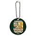 Garfield Lasagna The Perfect Food Wood Wooden Round Keychain Key Chain Ring