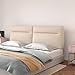 Generic Gepolstertes Kopfteilkissen,Nackenrolle,Wandkissen, Bettrückenkissen, Lesekissen,Waschbarer Bezug, Lendenpolster Für Schlafzimmer, Hotelbank,B,No headboard 63"/160cm
