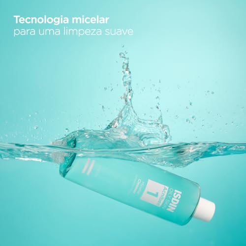 ISDIN Micellar Cleanser Limpiador Facial Desmaquillante Específico para la Piel Grasa o con Tendencia Acneica Limpia, Desmaquilla y Matifica en un solo gesto, 400 ml - imagen 2