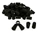 GSC International RS-0-2 Rubber Stoppers, Size 0, Drilled 2-Holes (1-Pound Pack),Black