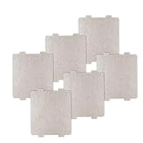 Obotsnoi Paquete de 6 protectores de micas aptos para microondas, fáciles de cortar, para una fácil instalación, lámina de moscovita para microondas