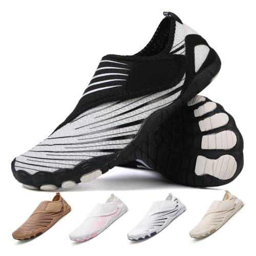 Image of Voya Barefoot Shoes for Women Men Breathable & Non-Slip Wide Toe Water Shoes for Walking,Running&Swimming,2026 new Adjustable Slip On Hike Athletic Sandals