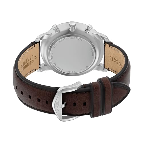 Image of Fossil Men's Watch, Neutra Quartz Stainless Steel Chronograph Watch for Men