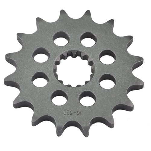 Pignon sortie de boîte moto 16 dents pas 520 pour réparer transmission Yamaha XT