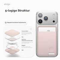 elago Magnetischer Silikon-Kartenhalter für iPhone 17/16/15/14/13/12 Serie – Ansicht 6