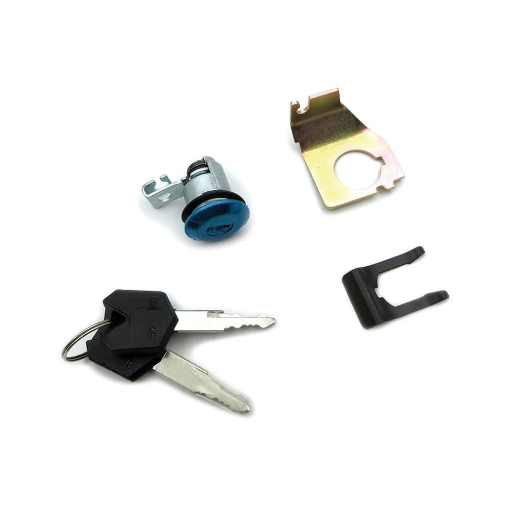 Moto pour Suz&uki Bandit 250 400 GSF 250 74A GSF400 75A 77A 79A Kit Clé Commutateur D'allumage Ensemble Couvercle Bouchon Réservoir Gaz De Carburant Bouchon réservoir Moto