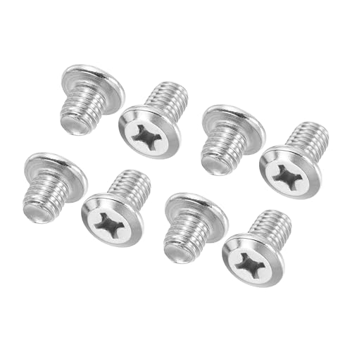 Amazon | PATIKIL 小ネジ 丸頭 十字穴付き 8個 M8-1.25 x 10mm