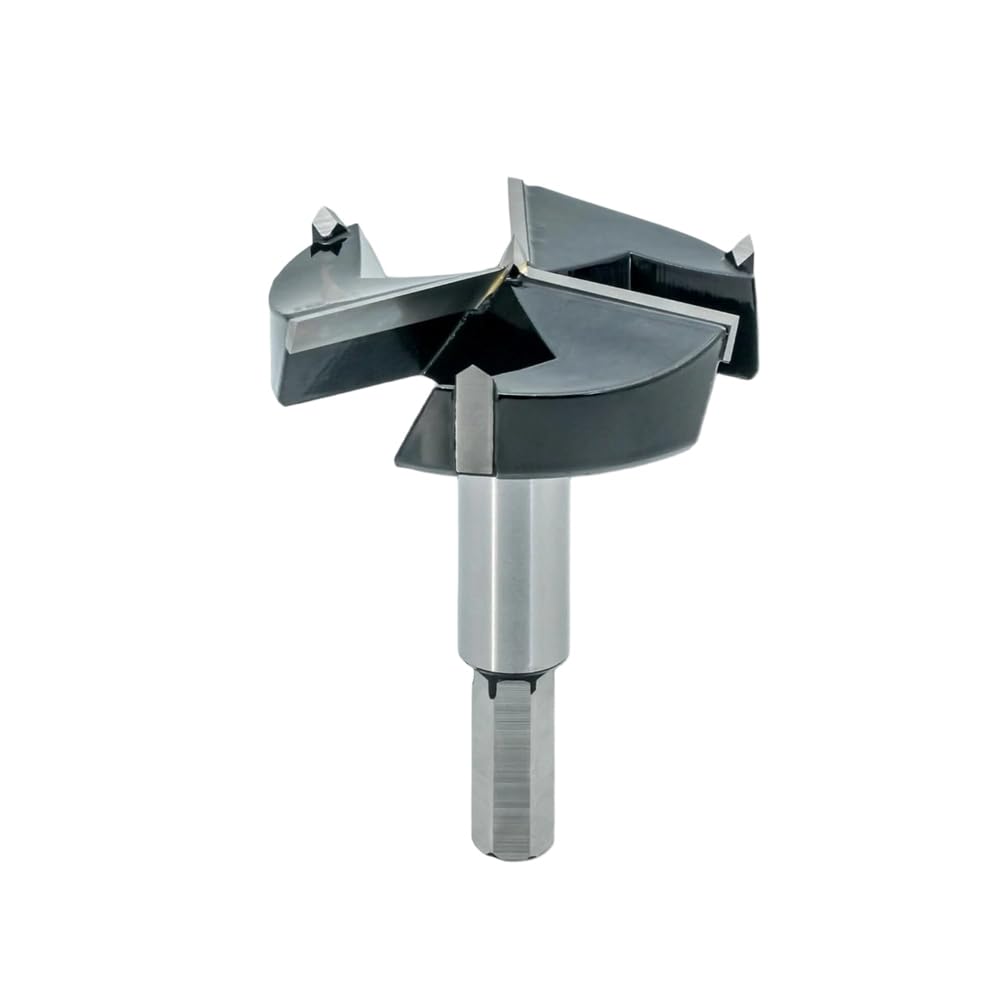 Aundhegrtt As Shown Forstern 42Mm For Wood Drill Bit, Hexagon Design For Wood, Chipboard, Fiberboard, Drywall(? 42Mm) Forstner