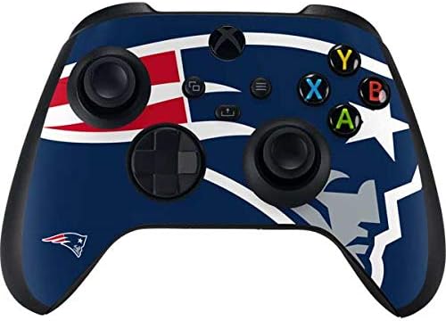 Skinit Decal Gaming Pores and skin Appropriate with Xbox Sequence X Controller – Formally Licensed NFL New England Patriots Massive Brand Design