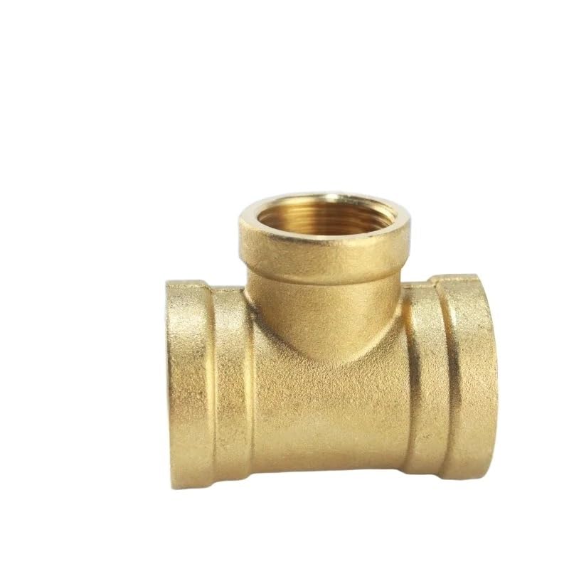 1pc Pneumatische Sanitär Messing Rohr Fitting Innengewinde 1/2 "-2" BSP Reduzierung T Typ Kupfer Armaturen Wasser Öl Gas Adapter(2)