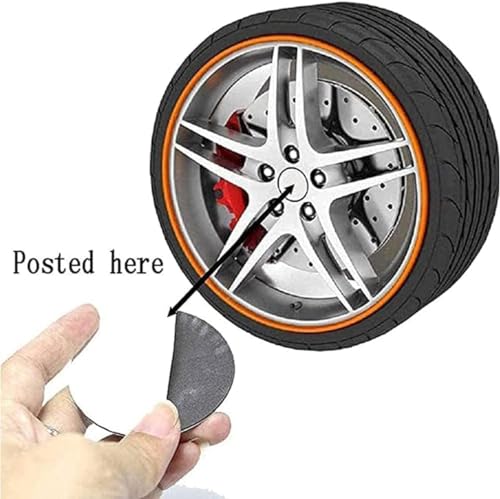 HSJKU 4Pcs Car Wheel Center Cap Stickers for BMW M3 Touring (G81) 2022 2023+ 56mm, Auto Hub Cap Decals,Waterproof Rim Emblem Badge,for Car Styling & Decoration - Image 5