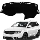 KEEGTBOX Dashboard Mat Cover Pad - Compatible with Dodge Journey 2011-2020 | Custom Fit Dash Mat | Anti-Glare & UV Dash Protector | Interior Dashboard Protection Pad