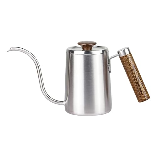 Aoirosumire �h���b�v�R�[�q�[�|�b�g600ml 304�X�e�����X�׌��R���g���[�� �`�L���E�b�h�n���h�� �������萅�� �C���X�^���g�R�[�q�[���o�Ή�