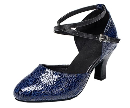 Chaussures de danse latine bout fermé pour danser sans douleur aux pieds