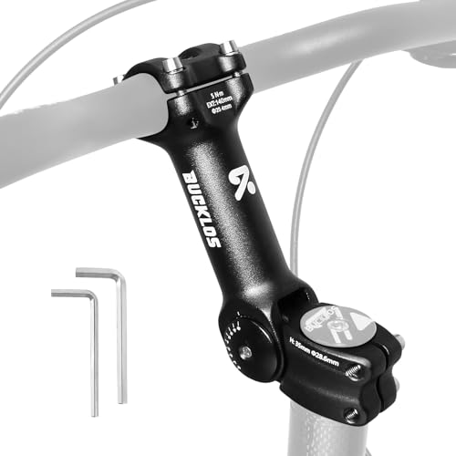 BUCKLOS ߉\Ȏ]ԃXe 31.8mm 25.4mm ]ԃnho[Xe ]ԃXeCU[ 100/110/120/130/140mm 60x߉\ȃ}EeoCNXe MTB [hoCN E-Bike BMXp]ԃXe