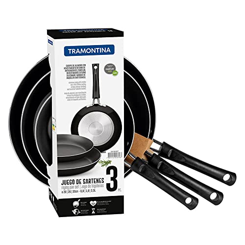 Opiniones de Juego de Sartenes Tramontina que Puedes Comprar On-line. 6 Juego de Sartenes Tramontina marca Tramontina (3)
