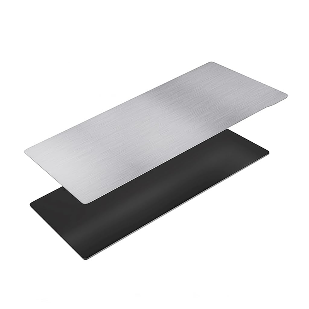 1 szt. Elastyczna płyta ze stali sprężynowej do drukarek 3D - 231 x 131 mm, magnetyczna platforma bazowa do drukowania z żywicy