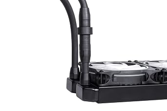 Alphacool Eisbaer Pro Aurora 360 CPU AIO | Copper Radiator, 5542 mm Cold Plate, Fits AMD Threadripper/EPYC & Intel LGA 3647, AM4 Bracket Included, 360 mm, TPV Hoses