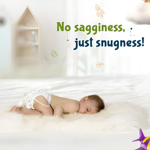 Image of Dry Comfort Baby Diaper Pants Advanced Soft |Extra Large (XL) | 12-18 Kg |Pack of 2 |52 Pieces| Up to 12 Hours Protection, Prevents Leakage, Wetness Indicator