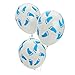 Fun Express FX IN-3/2288 25 Baby Shower Party Blue Footprint Latex Balloons, 11"