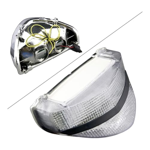 Feu arrière LED moto pour CBR 929RR 2000-2001 avec clignotant intégré