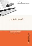 Oldenbourg Unterrichtsmaterial Literatur - Kopiervorlagen und Module für Unterrichtssequenzen: Lyrik des Barock
