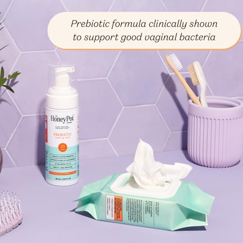 The Honey Pot Company F8278X3 Prebiotic Feminine Wash - Herbal Infused Feminine Hygiene Wash For Sensitive Skin Types - Ph Balanced Plant Based Wash Free From Parabens And Sulfates thumb #2