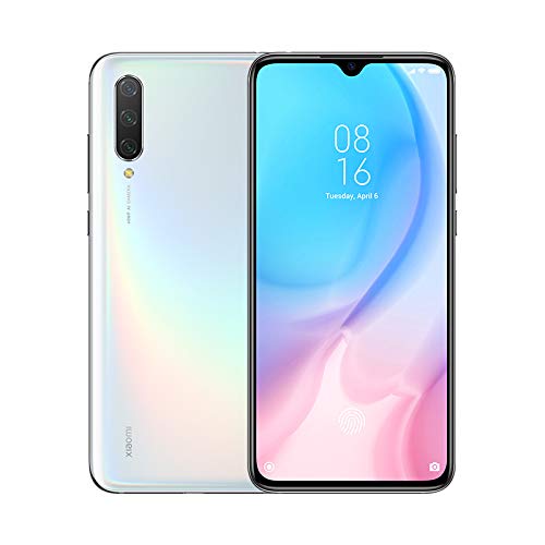 Xiaomi Mi 9 Lite – Smartphone con pantalla AMOLED FullHD de 6,39" (Qualcomm SD710 2.2GHz, triple cámara de 48 + 8 + 2 MP y selfie de 32MP, NFC, 4030 mAh, 6GB+64GB)color blanco perla [Versión española]