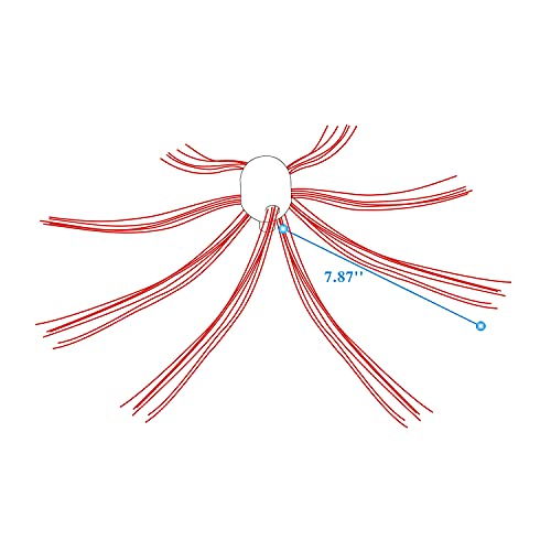 Chimney Brush, Electrical Rotary Drill Drive Sweeping Cleaning Tool For Sweeping Fireplace (1 Bristle) #TOP3