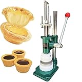 PioMue Máquina para prensar tartaletas de Huevo, máquina Manual para Hacer tartaletas de Huevo, máquina para moldear tartaletas de Crema pastelera H42
