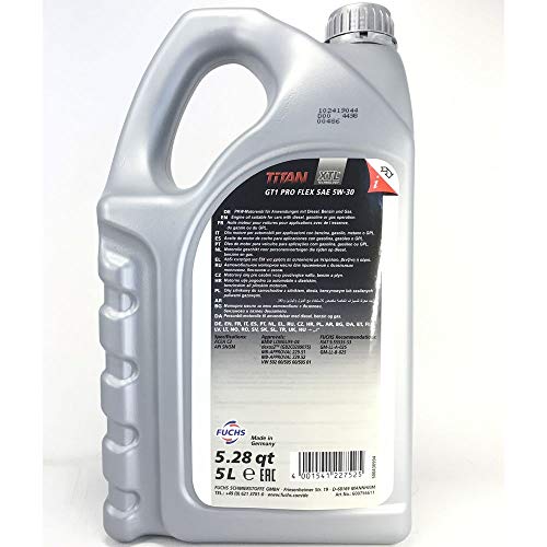 Aceite Fuchs Titan 5W30 5 litros miniatura 2