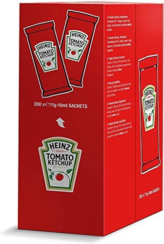 Heinz Tomato Ketchup 50x12g Sachets