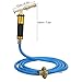 SilkRoadSupply Gas Plumbing Turbo Torch Professional High Temperature Welding Soldering Brazing Tool with Hose for Metalworking Jewelry Making Kitchen Lighting Rubber Metal Constr