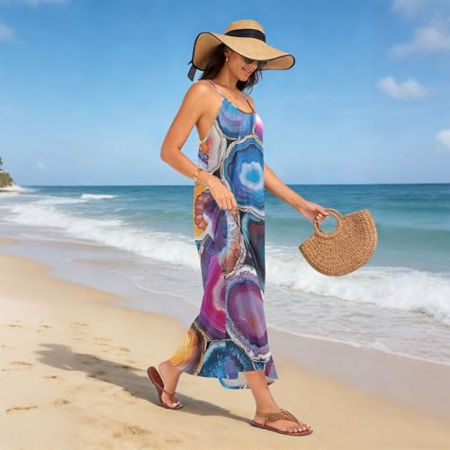 Robe d'été fluide agate colorée pour sublimer vos vacances