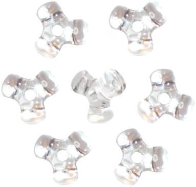 Crystal Tri-Shaped Beads (1,000 Beads)