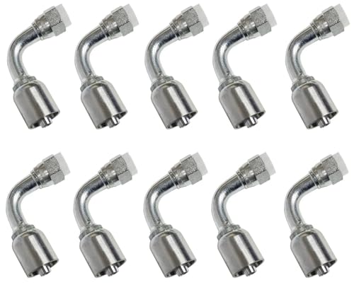 PAKA TOOLS (10 pc)13943 4-4 PK STYLE HYDRAULIC HOSE FITTINGS 1/4