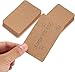 300 Pcs Blank Kraft Cardss, Blank Business Cards Personalised Brown, Blank Flash Cards Brown Card, for School Home Office Learning Message Word Note Memory Paper Card Gift Tags(3.46x2.13 inch)
