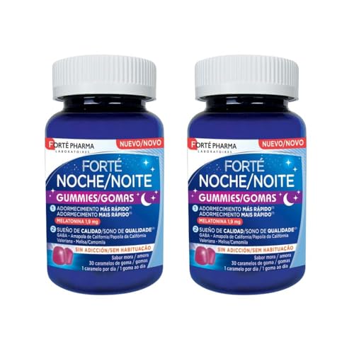 Duplo Sueño. Forté Noche Gummies, 30 gummies. Forté Pharma