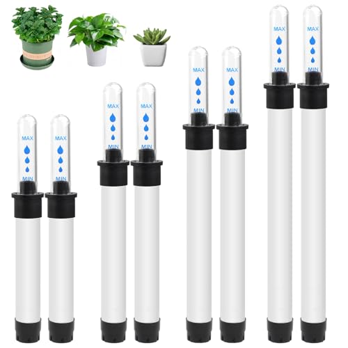 DBTW 8er Set Wasserstandsanzeiger Pflanzen - 15-36cm Groß Hydrokultur Wasserstandsanzeiger, Umweltfreundlich GießAnzeiger Zimmerpflanzen,...